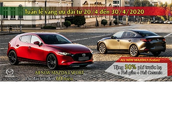  MAZDA ƯU ĐÃI ĐẶC BIỆT 10 NGÀY CUỐI THÁNG 04.2020